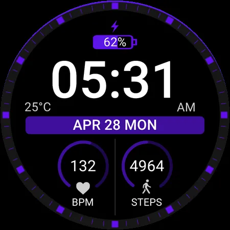 Numeric Format Watch Face screenshot 6