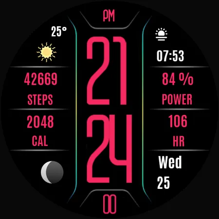 Simplex Digital Watch Face screenshot 34
