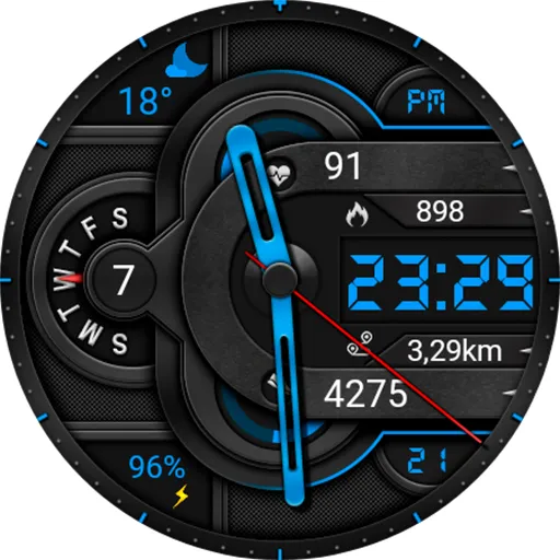 Hybrid Catit Watch Face screenshot 19