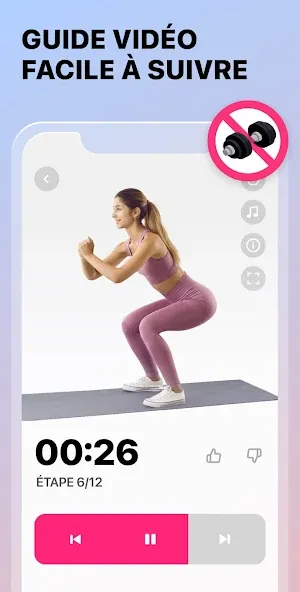 Fitness Femme - Entraînement screenshot 5