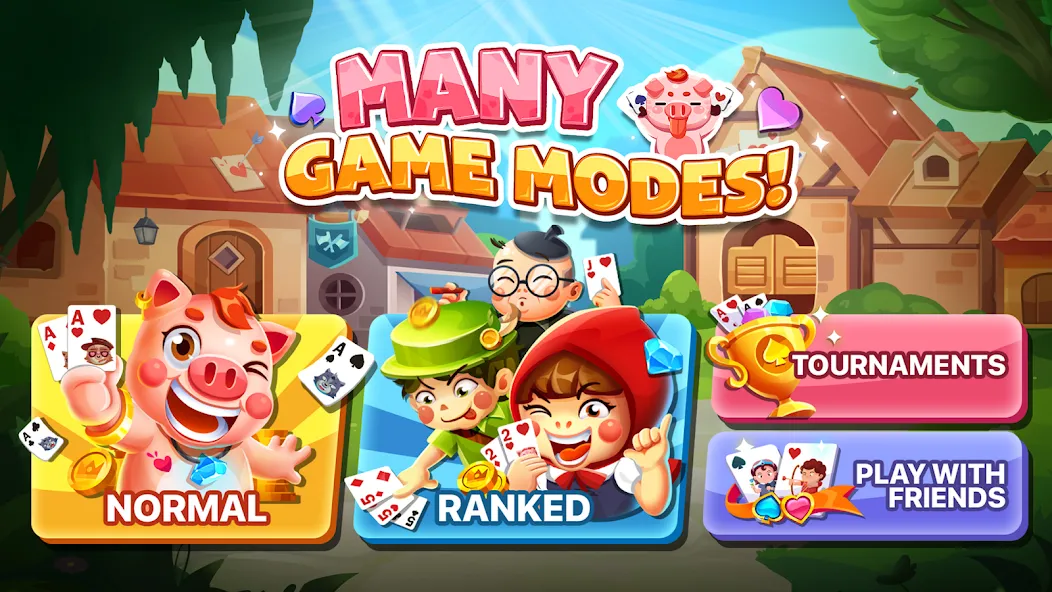 Tiến Lên - 13 - Pig Hunters screenshot 1