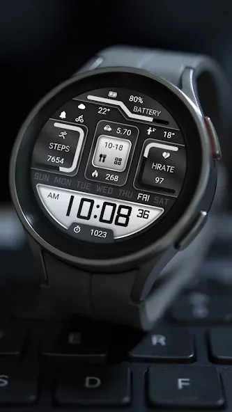 Geometry Silver ZKin Watch screenshot 5