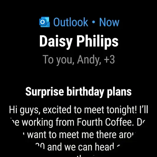 Microsoft Outlook screenshot 9
