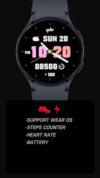 YamWatch Analog 11 screenshot 2