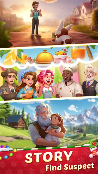 County Story: Merge & Cooking screenshot 1