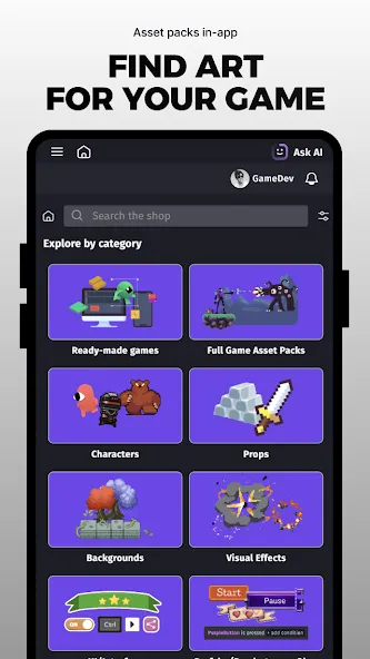 GDevelop - Create & Play Games screenshot 8