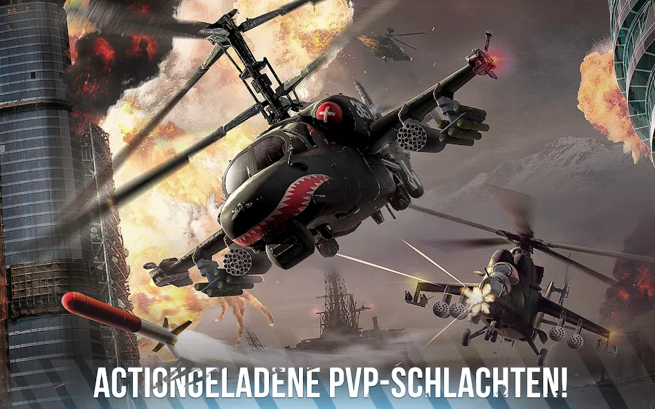 Modern War Choppers: Shooter screenshot 13