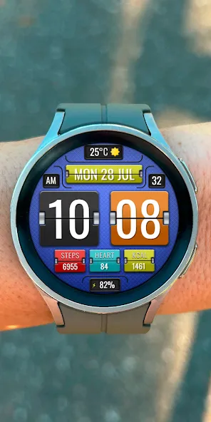 DIGI FLIPNOUR CTS35 Watch face screenshot 7
