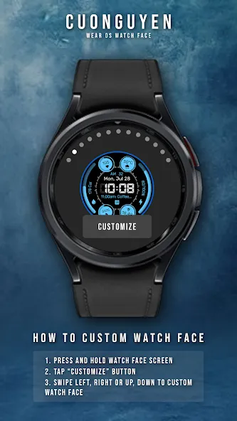 Watch face CNW-41 screenshot 3