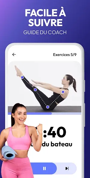 Pilates à la Maison - Fitness screenshot 6