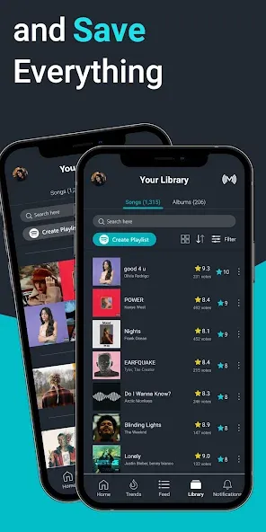 Musis - Rate Music for Spotify screenshot 3