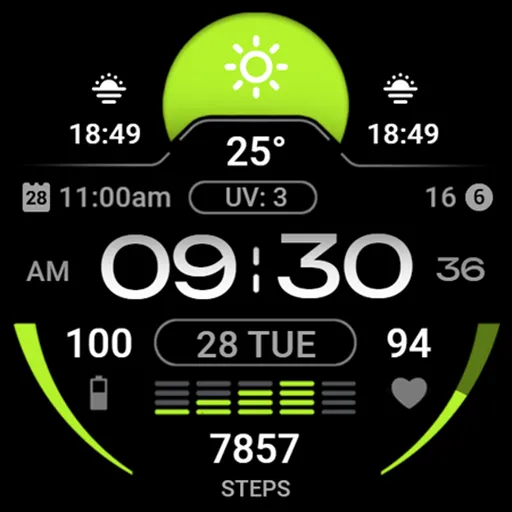 OMG 448 Weather Fitness Watch screenshot 31