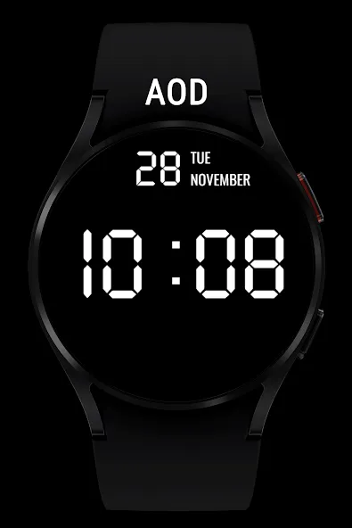 WR 007 MOD Digital Watch Face screenshot 8
