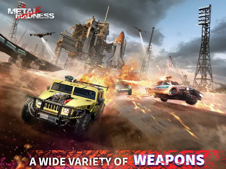 METAL MADNESS PvP: Car Shooter screenshot 17