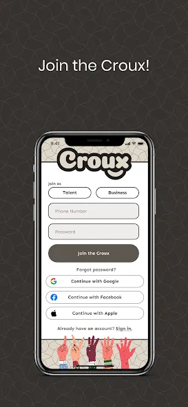 Croux screenshot 1