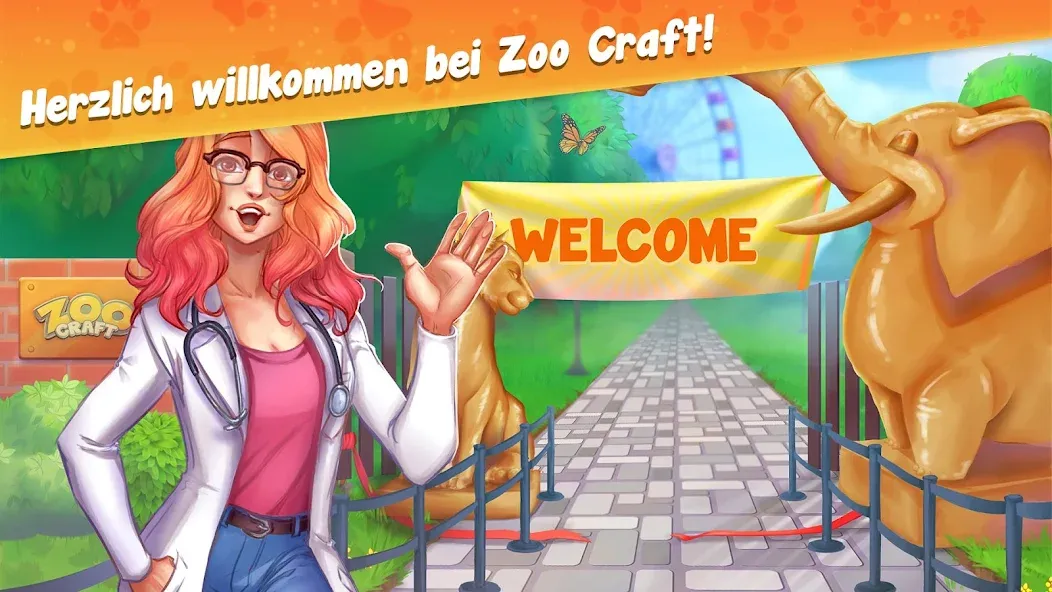 Zoo Craft: Wilde Tiere Tycoon screenshot 4