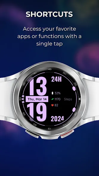 EXD026: Digital Watch Face screenshot 3