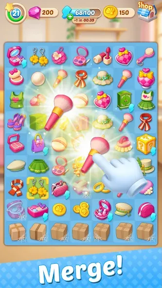 Merge Beauty : Love & Makeover screenshot 4
