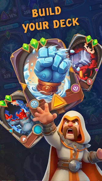 Throne Holder: Card Heroes RPG screenshot 2