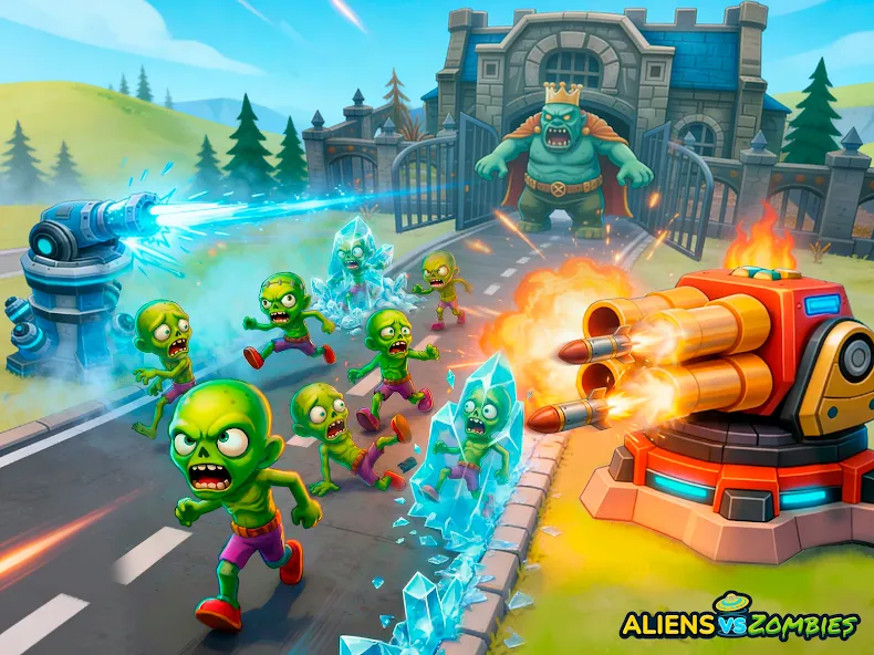 Aliens vs Zombies: Invasion screenshot 24
