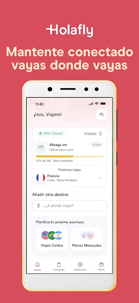 Holafly eSIM: datos ilimitados screenshot 1