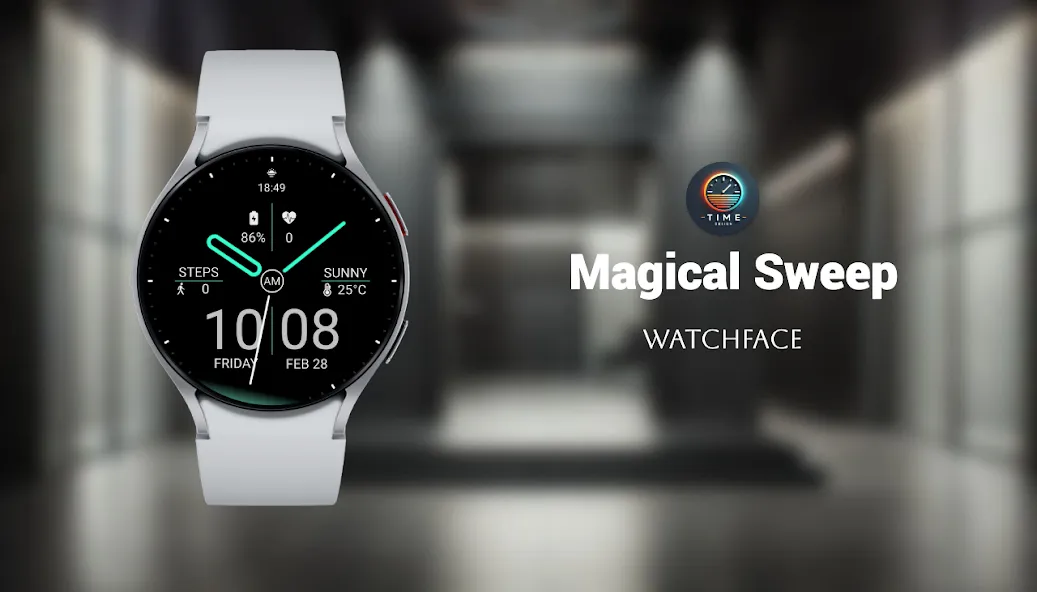 Magical Sweep Watch Face screenshot 1