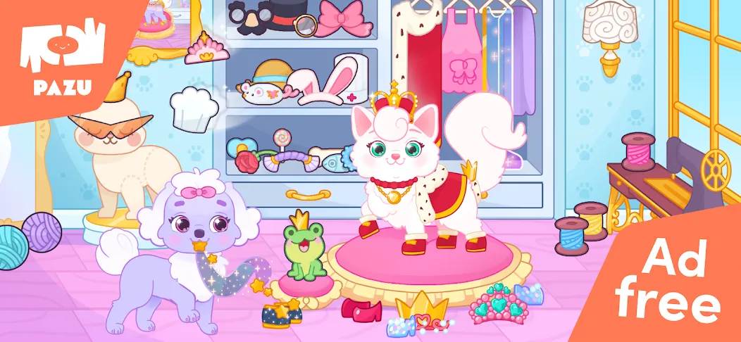 Haustier Prinzessin für Kinder screenshot 1