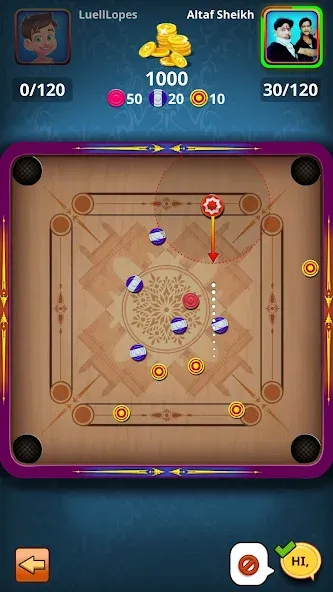 World Of Carrom :3D Board Game screenshot 8