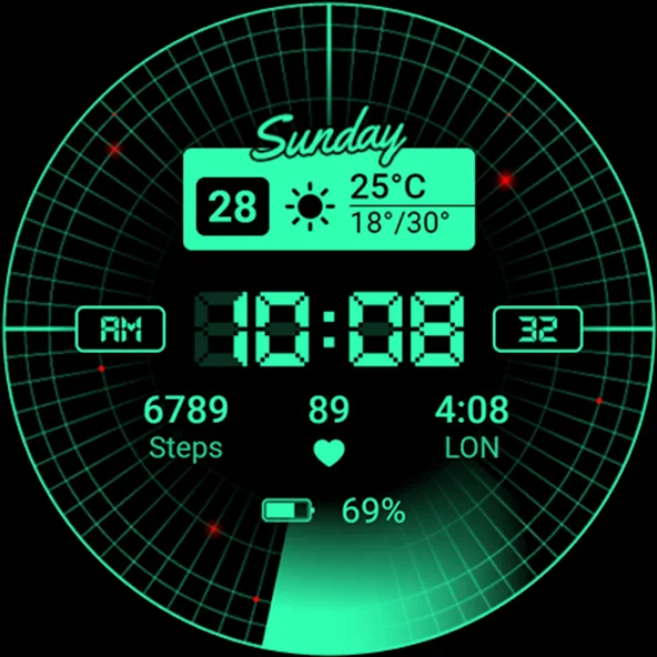 Watch face 10h08.com #99 screenshot 25