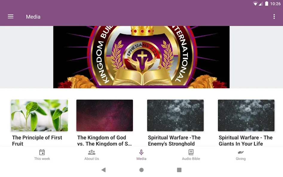Kingdom Builders Church Int'l screenshot 5
