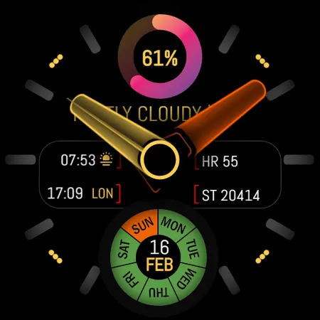 Watch Face WF129 screenshot 3