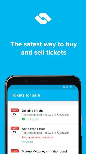 TicketSwap - Buy, Sell Tickets screenshot 1