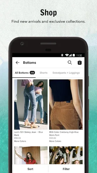 Urban Outfitters screenshot 1
