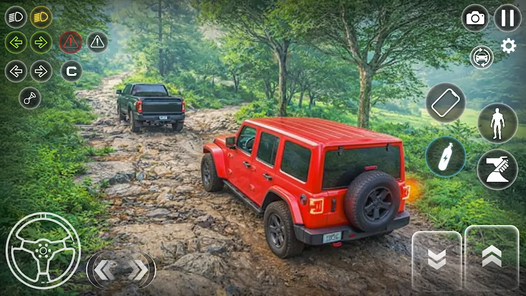 SUV Jeep Driving 4x4 Jeep Game screenshot 2