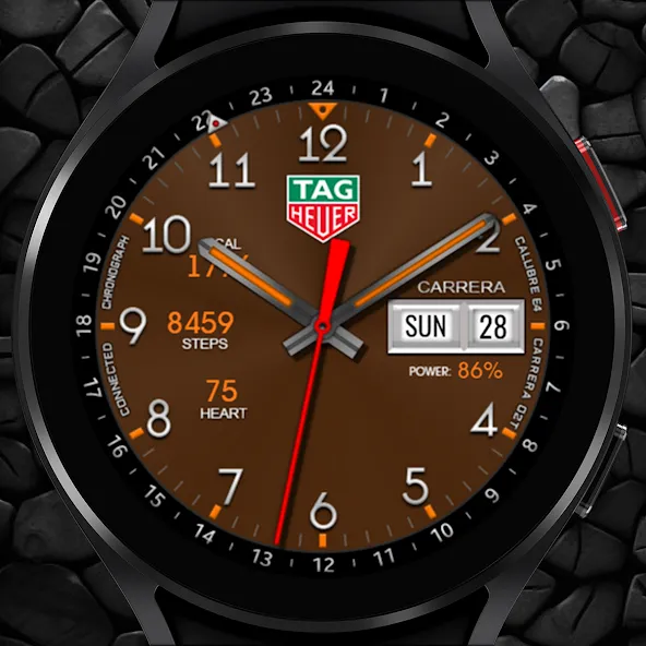 TAG CARRERA Hybrid Watch Face screenshot 3