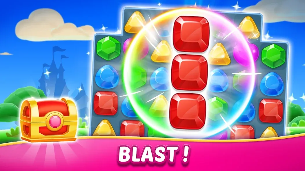 Jewel Blast Time - Match 3 screenshot 5