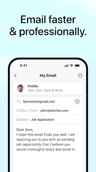AI Writer: Any Content Writing screenshot 3