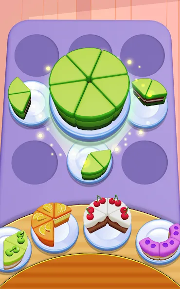 Cake Sort - clasificar tartas screenshot 12