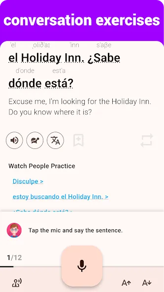 Spanish Listening & Speaking screenshot 4