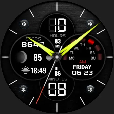 PW86 Analog Sharp Hands screenshot 36