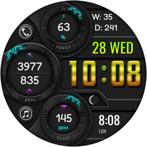 DIGI REPLANT WS29 Watch face screenshot 20