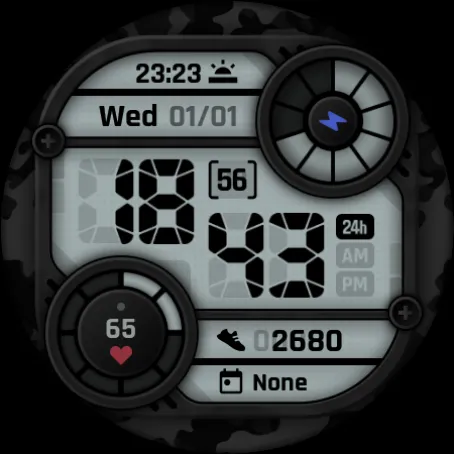 Camo LCD: Watch Face screenshot 7