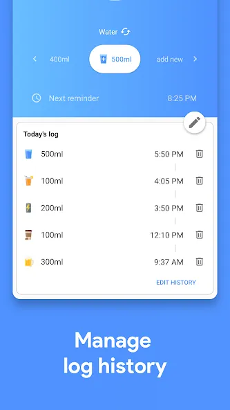 Drink Water Reminder & Tracker screenshot 5