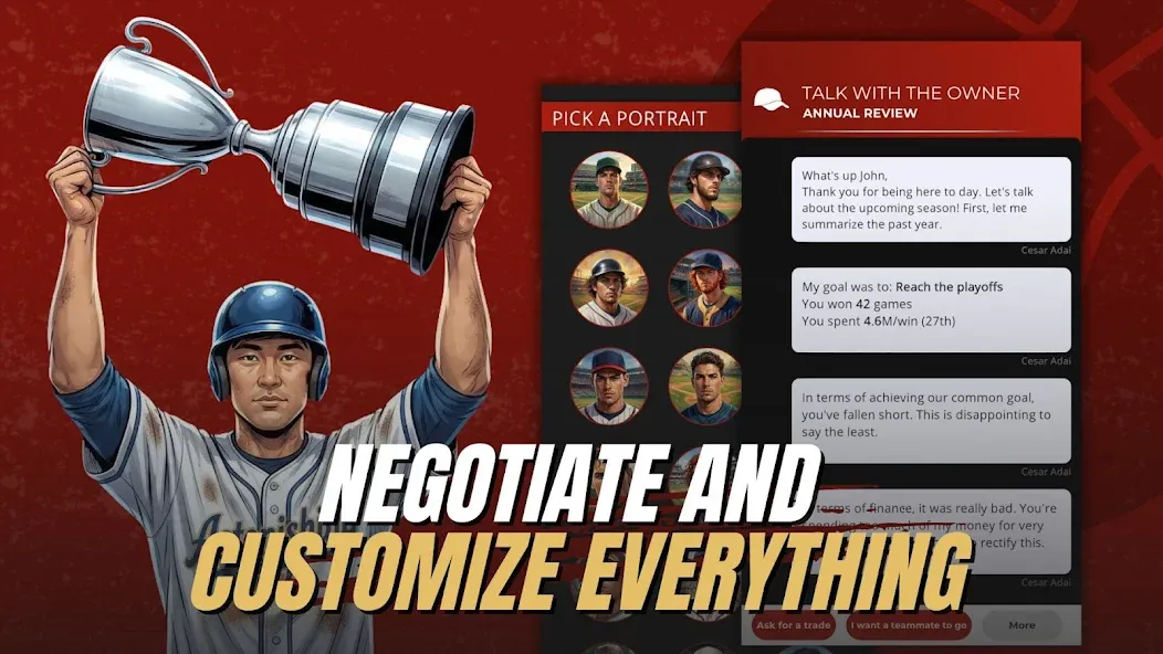 Astonishing Baseball Manager screenshot 6