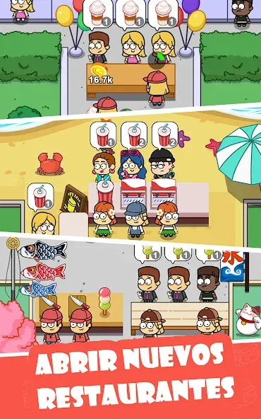 Idle Food Bar: cocina screenshot 10
