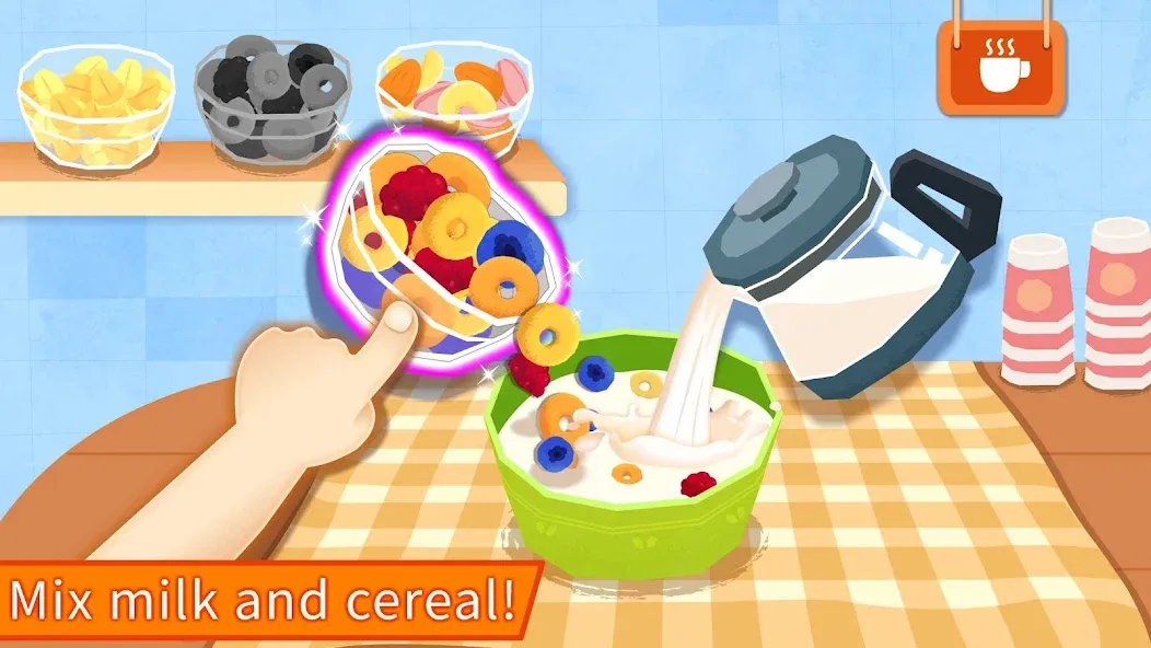 Baby Panda's Breakfast Cooking screenshot 2