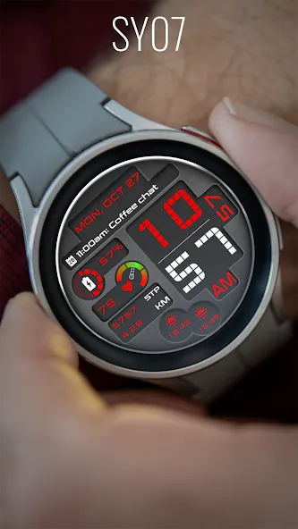SY07 Wear OS Watch Face screenshot 11