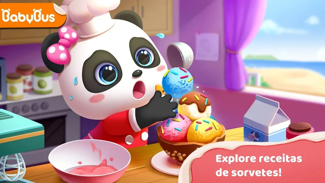 Sorveteria do Bebê Panda screenshot 1