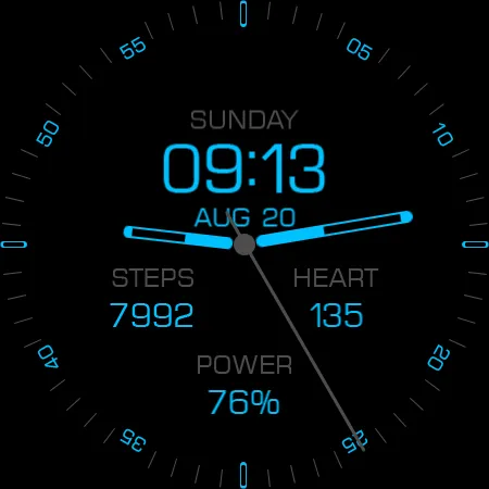 Key082 Analogue Watch Face screenshot 25