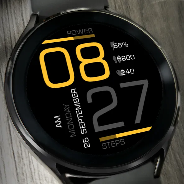 Key073 Digital Watch Face screenshot 3